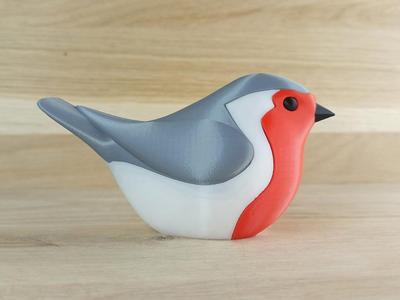 European robin "puzzle" V3