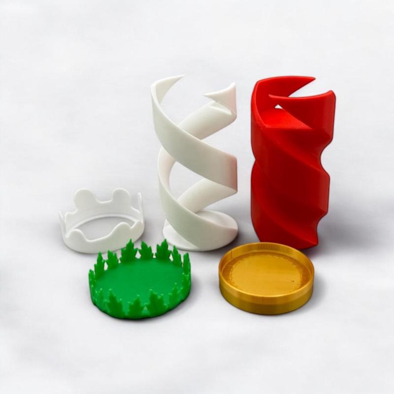  Candy Cane Candle Holder Parted Out No Supports or AMS