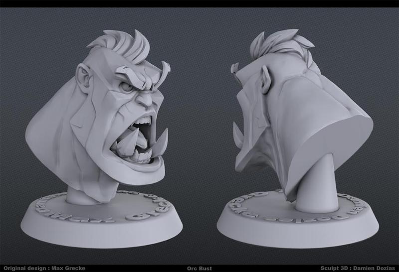 Orc Bust