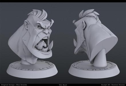 Orc Bust