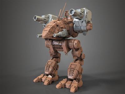 Mechwarrior Catapult Assembly Model warfare set