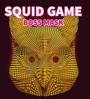 Squid Game Mask - Boss Mask - Owl Mask for Cosplay Costume