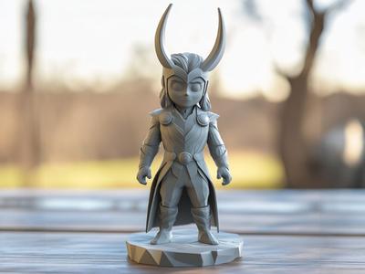 Mini Loki Figurine