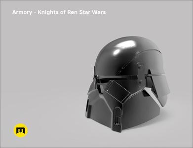 Armory helmet - Knights of Ren - Star Wars universe