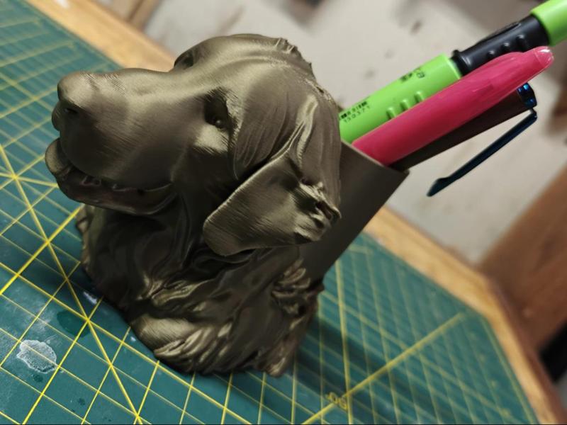 Bernese Mountain Doggo Pencil Holder