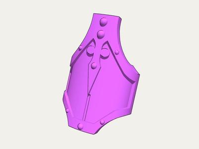Dominion Crusader MK3 - Upper Leg Armor
