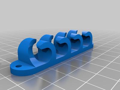 cable holder remix with screw holes
