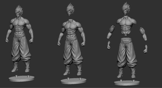 GOKU super saiyan - Dragonball Super