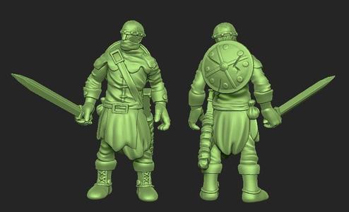 Miniature - Wandering Soldier