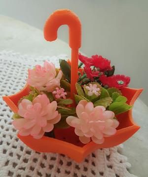 Umbrella Plant Vase