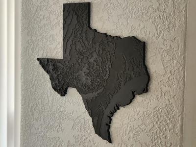 Texas Topographic Map