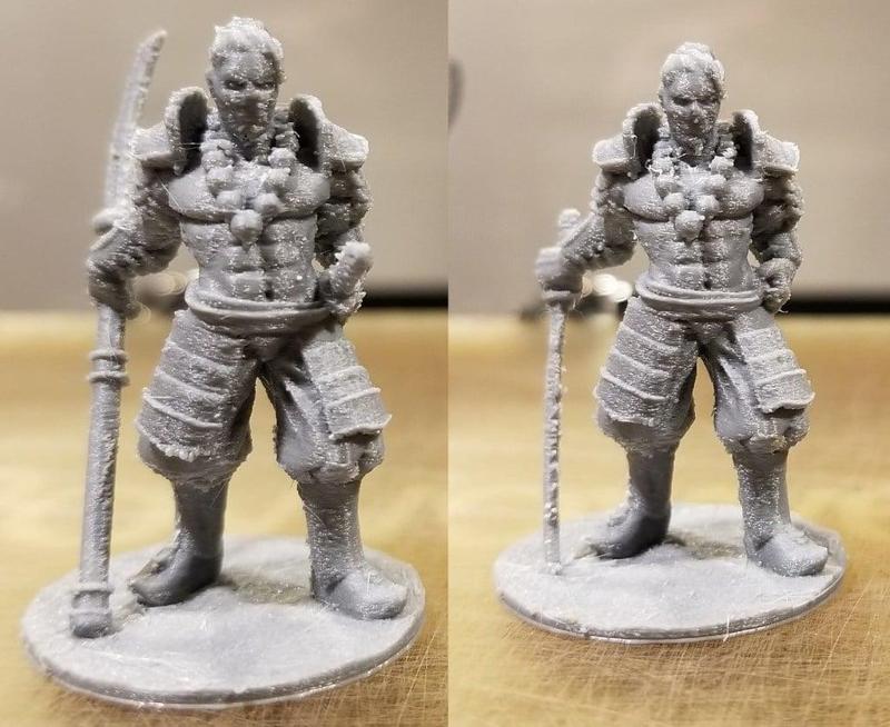 D&D Human Samurai Fighter \ Kensei Monk