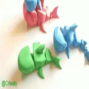 Articulated Little Fish - Articulated Little Fish FLEXI PRINT-IN-PLACE