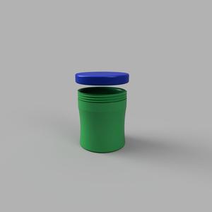 Small screw top container