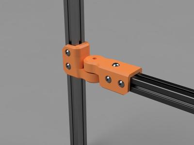 2020 Extrusion Pivot/Hinge - 90deg