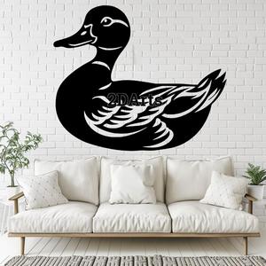 Duck 2D Wall Art/Window Art - Digital STL & SVG File