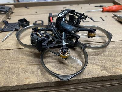 Flywoo FlyLens85 DJI O4 Conversion Camera VTX and Battery Mount