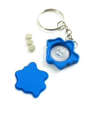 Puddle // Flatland Keychain Magnet