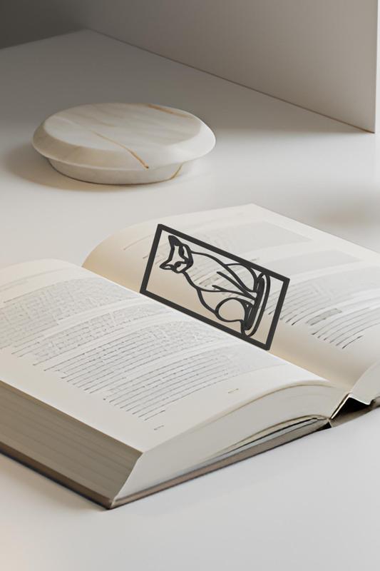 Cat Bookmark, Gift Idea