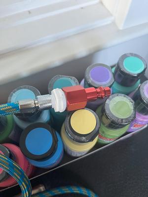 Airbrush BSP 1/8 Male to 1/4 NPT Male Adapter