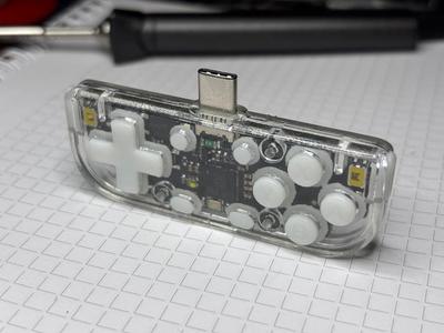 DIY Portrait-Mode Gamepad