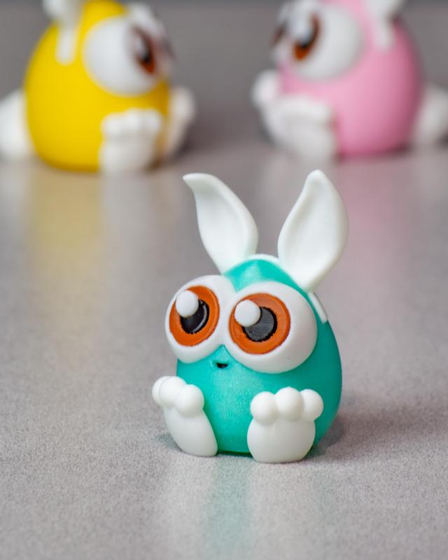 Cute Bunny Egg - Easter egg dressed up as a bunny!