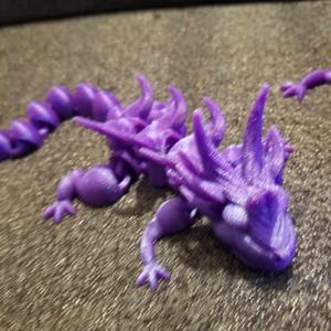 Shakaworld3D Simple Horned Dragon
