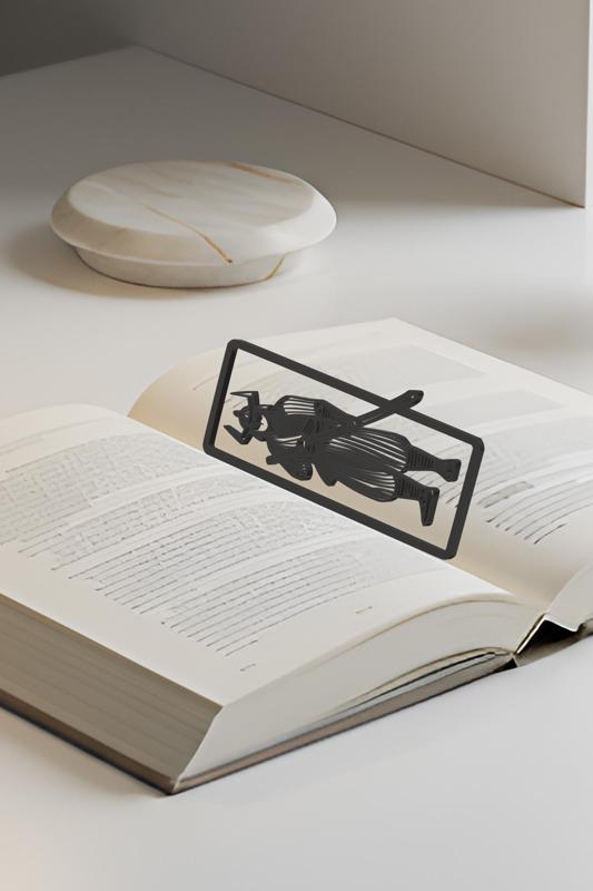 Samurai Bookmark, Gift Idea