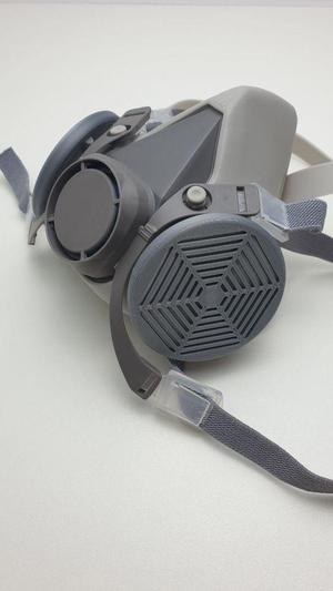Dust mask cotton disk filter adapter