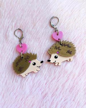 Hedgehog Earrings