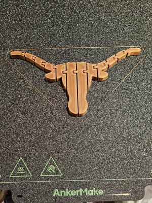 Flexi Bevo / Longhorns fidget toy