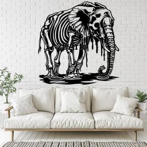 Zombie Elephant 2D Wall Art/Window Art Undead Halloween