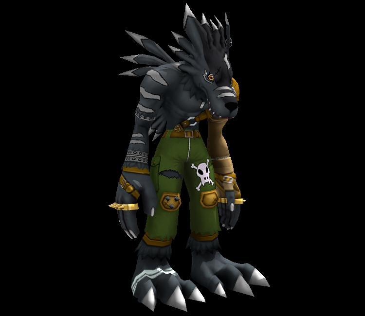 BlackWereGarurumon from Digimon