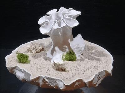 Aquarium & Terrarium Coral Reef Decor | Fish Tank Cave & Natural Fish Hide | Reptile Habitat Decor