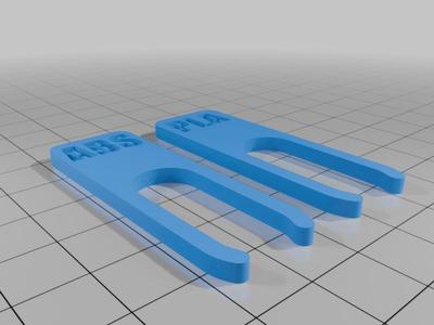 3D Printed Filament Type Indicator for Creality K1MAX