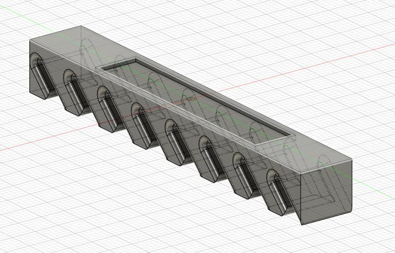 Command Strip Wall Mount Hat Rack