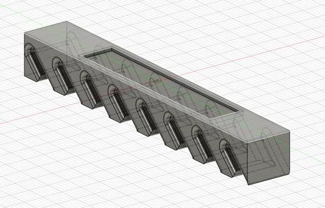 Command Strip Wall Mount Hat Rack