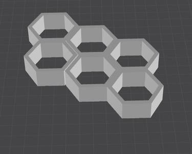 Hexagon Wall Storage Decoration