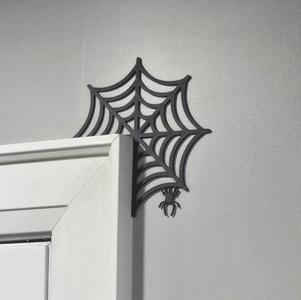 Halloween Web Door Corner