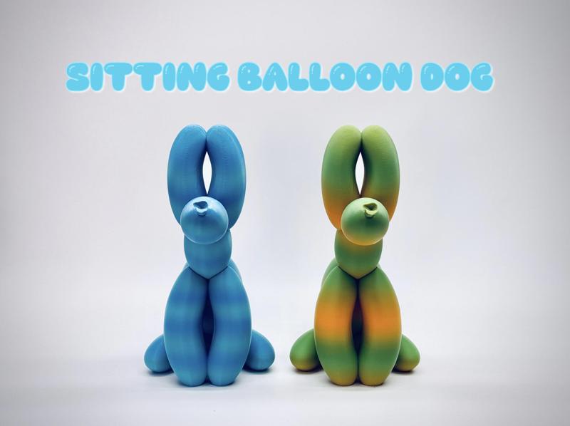 Sitting Balloon Dog 