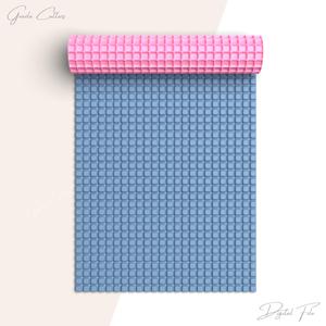 Square Blocks Texture Roller For Polymer Clay, Squares Clay Texture Roller, Clay Tool, No: 788