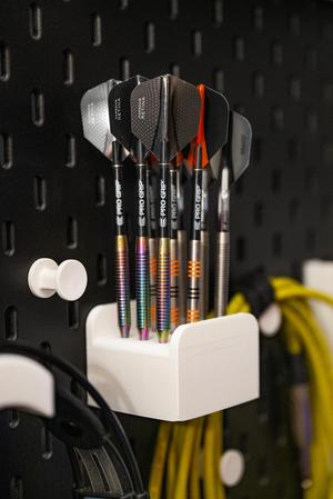 3 set Darts Holder for IKEA SKÅDIS Pegboard