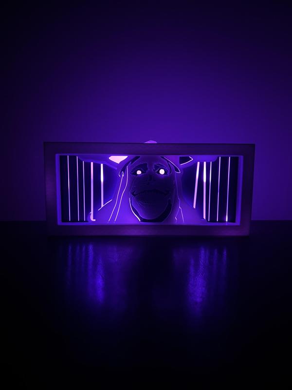 Solo Leveling Statue - LED Lightbox