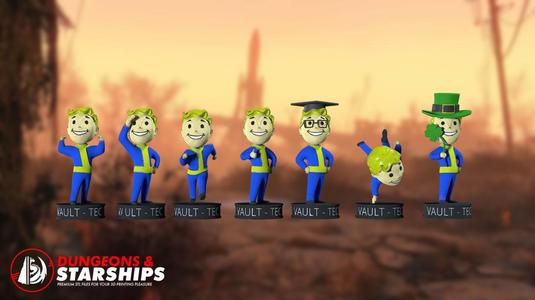 Vault Boy S.P.E.C.I.A.L. Bobbleheads - Fallout