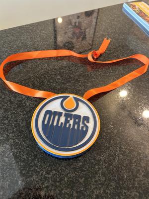 Oilers Medallion - No AMS needed multicolour