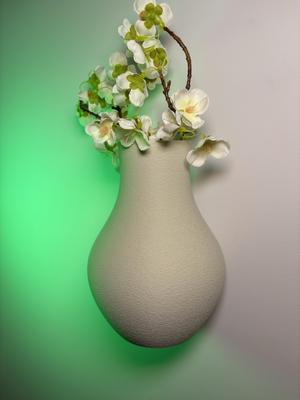 Plain Vase - Wall mountable flower vase