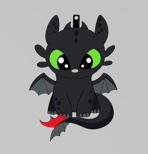 TOOTHLESS KEYCHAIN