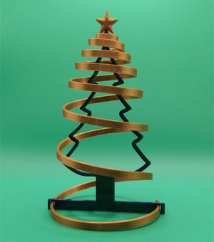 Ribbon Christmas tree