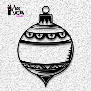 christmas ornament wall art xmas tree decor