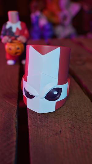 Li'l Castle Crasher - #MASKtober - Indie Game Fanart Collectible